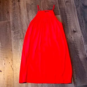 RW&Co red flowy dress